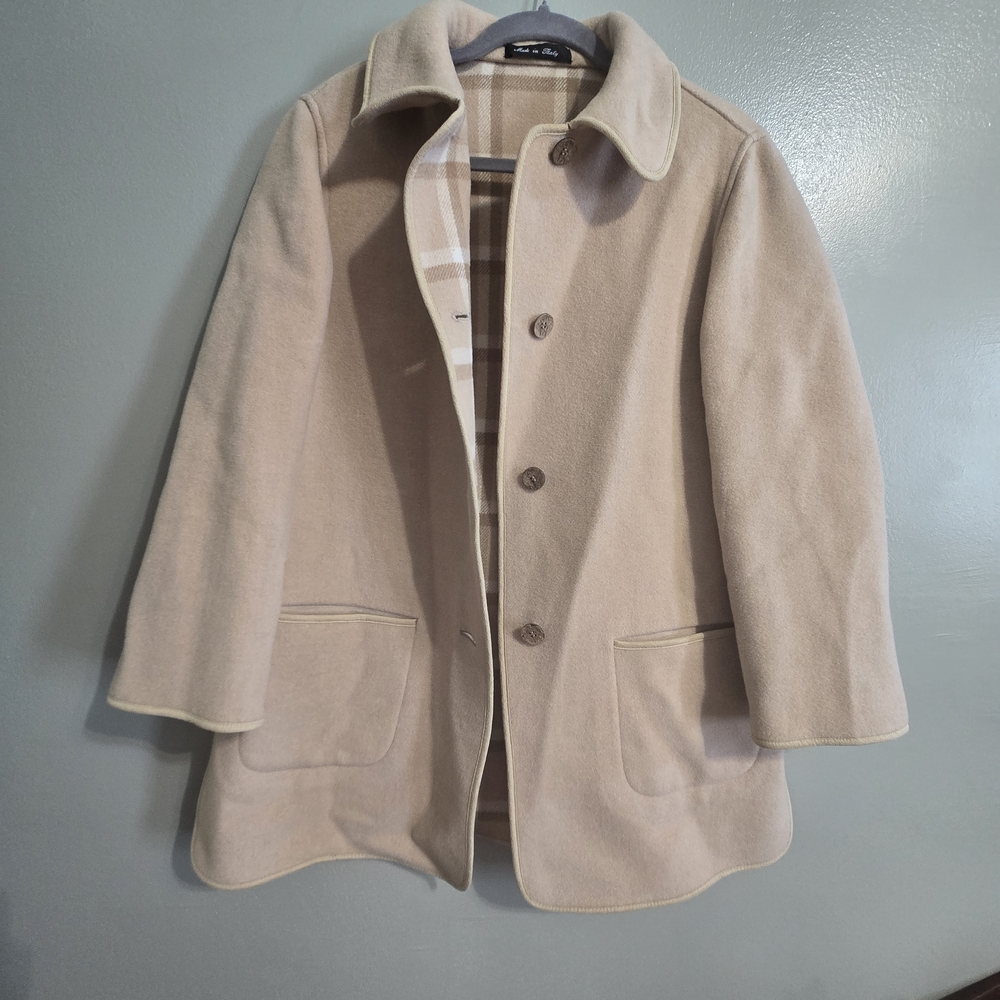 Steinbock Outdoor Women's Mid-Length Wool Coat- Made In Italy